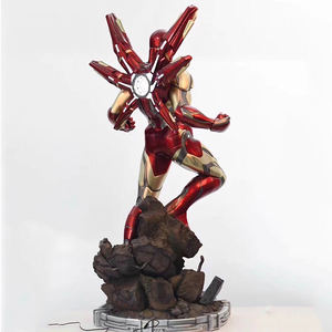 Offre Spéciale <span class=keywords><strong>Marvel</strong></span> <span class=keywords><strong>Film</strong></span> Action Iron <span class=keywords><strong>Man</strong></span> Sculpture en fibre de verre Décoration Superhero MK85 Anime Character Sculpture - Product Image 4