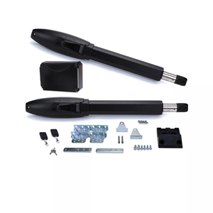 Abridor de puerta abatible automático con energía Solar de 300KG DC 24V, operador de puerta eléctrica de diseño moderno para garajes de villas - Product Image 2