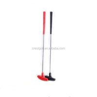 Mini putter de golf portable avec poignée en caoutchouc, accessoire essentiel pour le club de golf