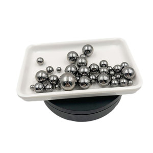 Bola de acero inoxidable para mirar con cadena Bolas de rodamiento elegantes para decoración al aire libre - Product Image 1