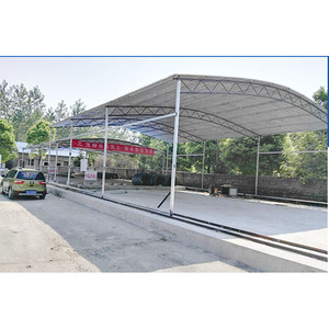 Mobile Steel Shelter Light Steel <b>Frame</b> Industrial Workshop <b>Plant</b> Use Guided Drawing Installation - Product Image 3
