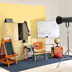 Luce LED Grigia 300W per Video e Fotografia con Telecomando, Temperatura Colore 2800-6800K, Impermeabile, 220V per Studio, Foto, Trucco, <span class=keywords><strong>YouTube</strong></span> - Product Image 4