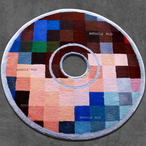 Alfombra Redonda de Videojuegos para el Dormitorio, Alfombra de Discos de Anime, Alfombra de Vinilo para Habitación Individual - Product Image 2