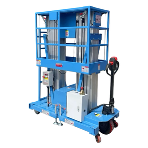 Ztgtwy CE đã được phê duyệt 4m 6M 8M 10m 12M 14m di chuyển mast thang nâng thủy lực cột Hợp kim nhôm điện một người đàn ông nền tảng - Product Image 2