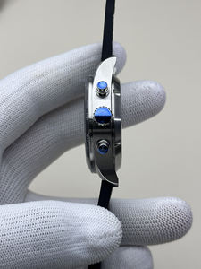 Reloj Deportivo Multifunción Negro de Lujo para Hombre con Manecillas Luminosas y Logotipo de Diseñador - Product Image 4