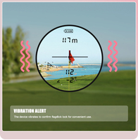 Télémètre laser de golf PGM JQ023 longue portée 1200 yards, mini télémètre de golf magnétique avec fonction de pente