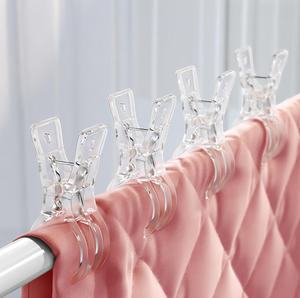 Pinces <span class=keywords><strong>à</strong></span> <span class=keywords><strong>linge</strong></span> transparentes en plastique ABS écologiques 2026, idéales pour la lessive et les cordes <span class=keywords><strong>à</strong></span> <span class=keywords><strong>linge</strong></span> – Nouveauté promotionnelle - Product Image 4