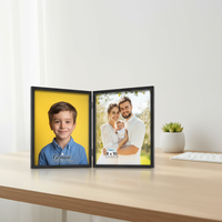 Cadre photo MDF personnalisé pour la décoration de table de mariage, maison, bureau, famille
