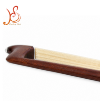 Archet de violon en bois de santal vert, poils de cheval blanc véritable, talon en ébène, tailles 4/4, 3/4, 1/2, accessoires pour violon