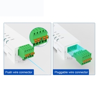 Convertidor de Dispositivos GCSY DIN Rail RS485 a Ethernet, Puerta de Enlace Modbus IOT, Servidor de Dispositivos Serie Modbus RTU a Modbus TCP USR-DR134