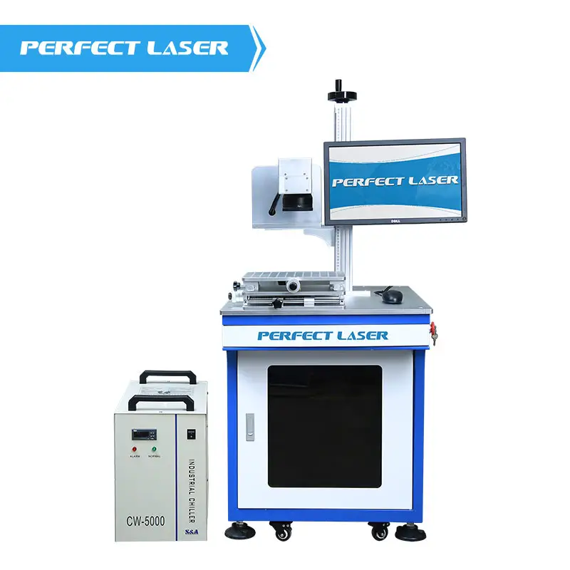 Perfect Laser- 3W 5W 10W Relojes gafas en línea marcador láser UV automático rápido 3W 5W máquina de marcado láser UV