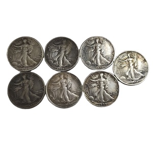 Replica Personalizzata all'Ingrosso del Mezzo Dollaro Americano Liberty in Ottone, Versione D, S, P, 30,5MM - Product Image 1