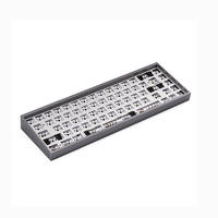 BOCP précision personnalisé 60 clavier en aluminium pour boîtier partie CNC fraisage fil EDM Services acier inoxydable métal produits fabricant