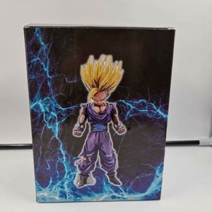 4 Phong Cách Dragoned Bóng Z Con trai <span class=keywords><strong>Gohan</strong></span> Siêu <span class=keywords><strong>Saiyan</strong></span> Chiến Đấu Chất Lượng Cao PVC Hành Động Hình Mô Hình Sô Cô La Màu Đen Unisex Hộp Mới - Product Image 4