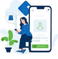 Application mobile e-commerce personnalisée pour la commande d'articles de marque sur mesure, avec conception et développement d'applications natives pour MAC, version Internet en stock