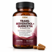 Complexe de Resvératrol et Quercétine Premium – Antioxydant et Soutien Cellulaire pour un Mode de Vie Actif – Marques de Bien-être – Vente en Gros OEM/ODM