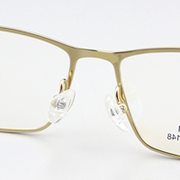 Lunettes optiques unisexes à monture carrée en titane massif, durables et élégantes, livraison rapide, vente directe d'usine, pour adultes