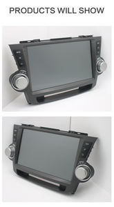 10 pouces android voiture vidéo cadre gps navigation écran tactile 2 din autoradio stéréo pour Toyota Highlander 2009-2013 - Product Image 6