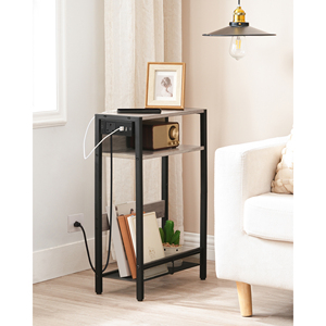 Wholesale Narrow <strong>Side</strong> <strong>Table</strong>, Slim End <strong>Table</strong> for Living Room, <strong>Skinny</strong> Lamp Accent <strong>Table</strong> for Small Spaces - Product Image 4