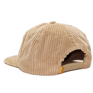 หมวกแก๊ปทรง snapback ผ้าคอร์ดูรอยคุณภาพสูง ปักลาย 5 ช่อง พร้อมโลโก้แบบกำหนดเอง ทรงไม่แข็ง - Product Image 5