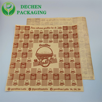 Feuilles de papier ciré Deli, papier d'emballage pour sandwichs, résistant à la graisse, pour plateaux, paniers, pâtisseries, pique-niques, fournitures de table pour fêtes