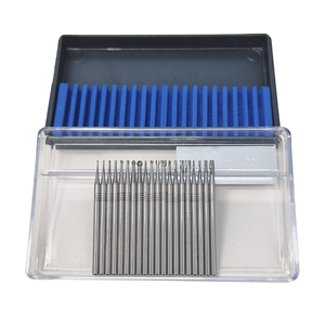 20 Pezzi Frese in Carburo di Tungsteno HP per Laboratorio Dentale, per Fresatura, Molatura e Lucidatura di Corone e Ponti in Metallo e Ceramica - Product Image 3