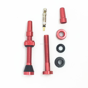 Válvula Presta <span class=keywords><strong>Tubeless</strong></span> para Bicicleta de Montaña, Fabricada en Aluminio CNC, Logo/Caja/Largo Personalizables, 11 Colores, Núcleo Desmontable - Product Image 3