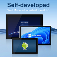Tablet PC sin ventilador OS ventana Industrial personalizada de 15,6 pulgadas IP65 pantalla táctil impermeable accesorio de computadora Industrial todo en uno