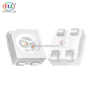 LEDs adressables 5V à contrôle individuel monopoint 3535 avec puce IC intégrée, puce LED <span class=keywords><strong>SMD</strong></span> Y+W 0,2W, LED pixel à effet de poursuite - Product Image 2
