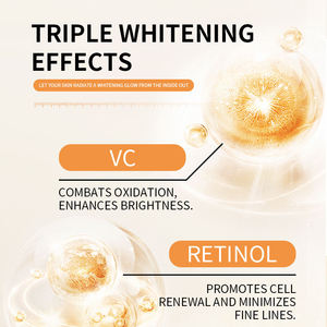 Suero Líquido Super Reparador con Vitamina C, Retinol y Niacinamida, Complejo Antiarrugas y Blanqueador para el Rostro, Reafirmante, Antiarrugas y Antimanchas Oscuras - Product Image 5
