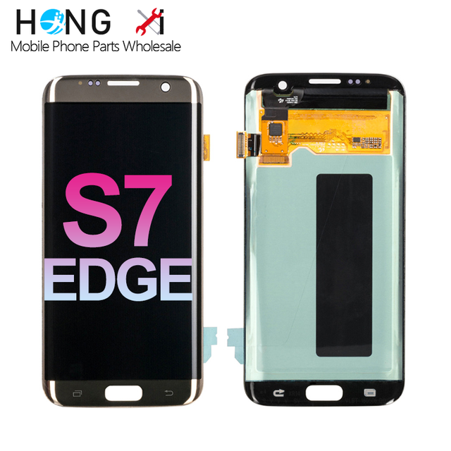 Mobile Phone Lcd for samsung galaxy S7 Edge Lcd Original for samsung S7 Display for samsung S7 Touch Screen Replacement