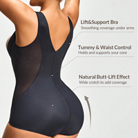 Ladymate ODM/OEM Body sculptant pour femme, soutien sous la poitrine, à buste ouvert, grande taille