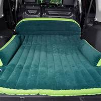 Matelas de camping gonflable moderne pour SUV, coussin et oreiller, lit d'air épais pour voiture, léger, pliable, surface en mousse floquée pour l'extérieur