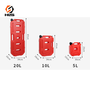 5L Portable en <span class=keywords><strong>plastique</strong></span> moto tout-terrain pick-up jerrycan véhicule gazole <span class=keywords><strong>essence</strong></span> Petro jerrycan avec support de montage de verrouillage - Product Image 2