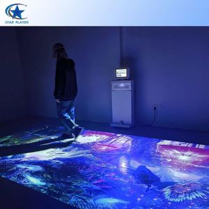 Bán Buôn Tất Cả Trong Một Máy Chiếu Tương Tác Với Độ Sáng Cao Cho Gia Đình Và Trường Học Sử Dụng Di Động Chiếu Cardan Bánh Xe Trò Chơi - Product Image 3