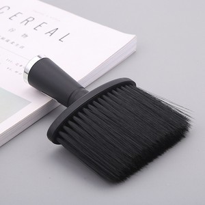 Cepillo para el cabello con cerdas suaves, cepillo para el cuello para peluquería, color negro - Product Image 1