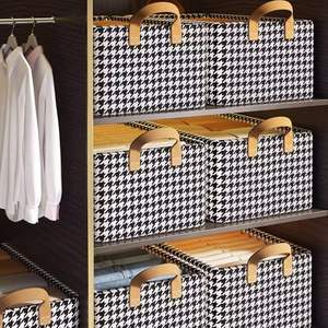 Caja de Almacenamiento a Prueba de Polvo de Gran Capacidad, Organizador Plegable Multifuncional para Ropa, Sudaderas, Jeans - Product Image 3