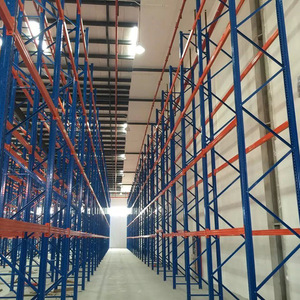 Pallet Racks Heavy Duty Steel Storage Warehouse Rack Blue Main Sub Screw Assembly - Product Image 1