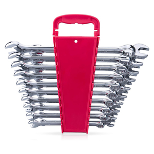 5pcs 14Pc <span class=keywords><strong>6mm</strong></span> <span class=keywords><strong>32mm</strong></span> Flex-Head lớn mở End Jumbo đảo ngược ổ cắm Ratchet kết hợp lực lượng cờ lê cờ lê Bộ - Product Image 1