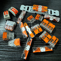 Composants électroniques essentiels Jeu de 2 broches 221-412 Bornes de prise de fil électrique Blocs Connecteurs fil à fil
