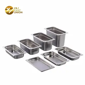 2/3 Size Stainless Steel Used Food Container Pan Steam Table Container Food Pan