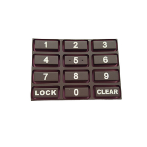 Bàn Phím Nút Bấm Cao Su Silicone Sản Xuất Theo Yêu Cầu Cho <span class=keywords><strong>Tv</strong></span> Bàn Phím Cao Su Silicone Điều Khiển Từ Xa - Product Image 3