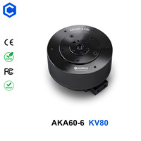 Moteur Brushless DC CubeMars AKA60-6 KV80 24V 48V 3Nm 9Nm avec encodeur et driver pour robot AGV et robot-chien