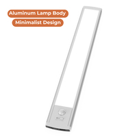 Luz LED Recargable con Sensor de Movimiento para Interiores, Luz para Gabinete, Cocina, Armario, Dormitorio, Escalera, Rincón de Lectura