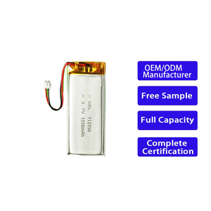 Литий-полимерный аккумулятор 3.7V 112356 1550mAh, перезаряжаемый, для медицинских устройств, Япония - Product Image 1