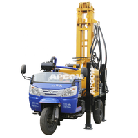 Plate-forme de forage monté sur un tracteur, pratique et efficace, remorque APCOM, installations de forage pour puits d'eau, 1 pièce