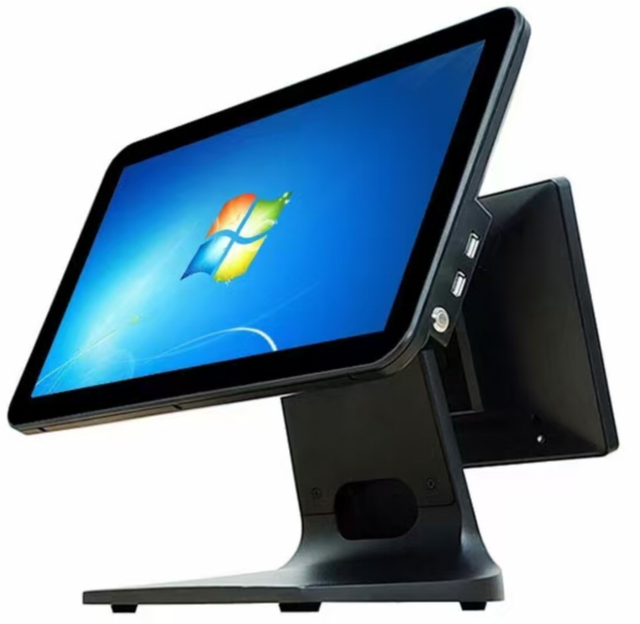 Durable Desktop POS Terminal Thermal Printer for Retail Restaurant Multi-Payment (Credit/NFC/Mobile) with Commercial Design