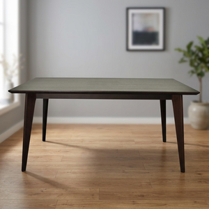Table à manger minimaliste en bois de Suar durable, bois massif antique DT002 pour cuisine, appartement, design Jawa Home - Product Image 3