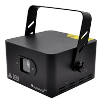 Lumière laser RVB 3 en 1 pleine couleur, contrôle DMX512, effet lumineux pour DJ, discothèque, bar, scène