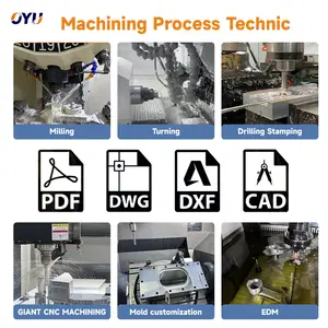 Überprüfter Lieferant individualisierte Cnc-Aluminium-Hardwarezubehör Produktion Metallteile Titan-Werkzeugfräsen-Bearbeitung Dienstleistungen